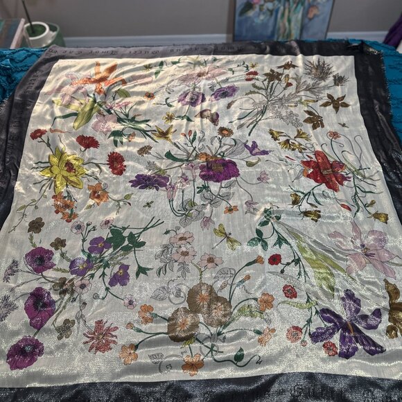 Gucci Wool Blanket Scarf - Large - Picture 5 of 14